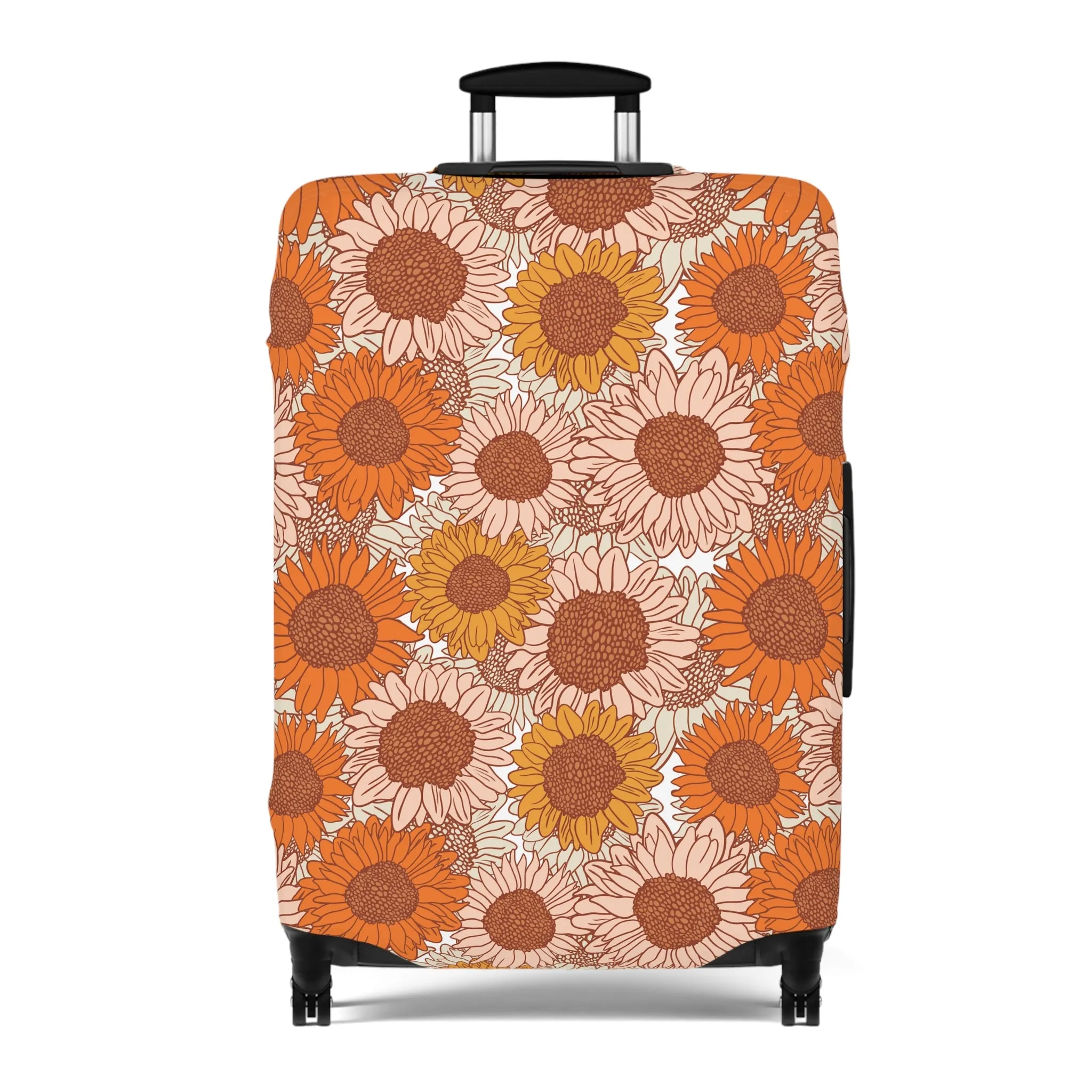 Sunflower Luggage Cover - Stylish Floral Suitcase Cover