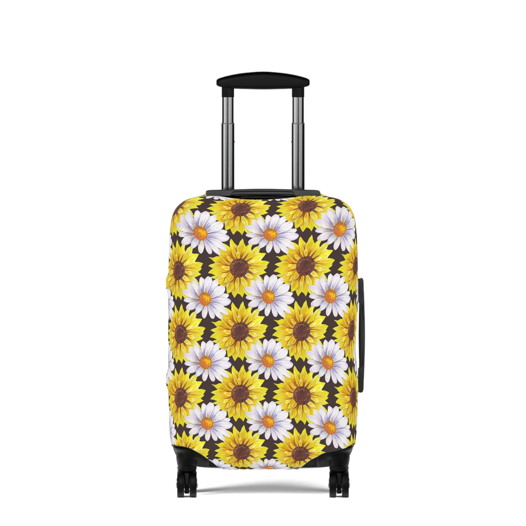 Sunflower Luggage Cover - Stylish Floral Suitcase Cover