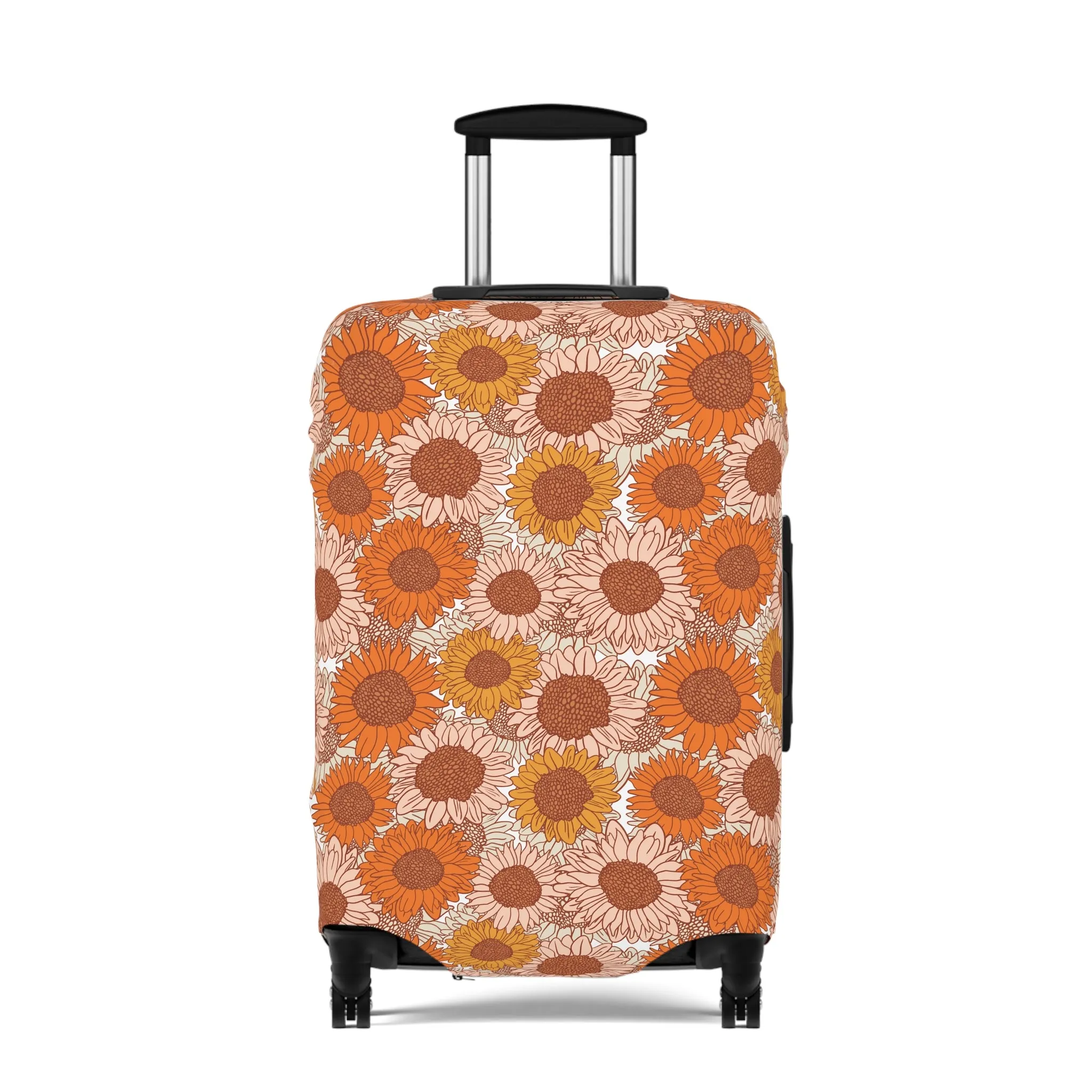 Sunflower Luggage Cover - Stylish Floral Suitcase Cover