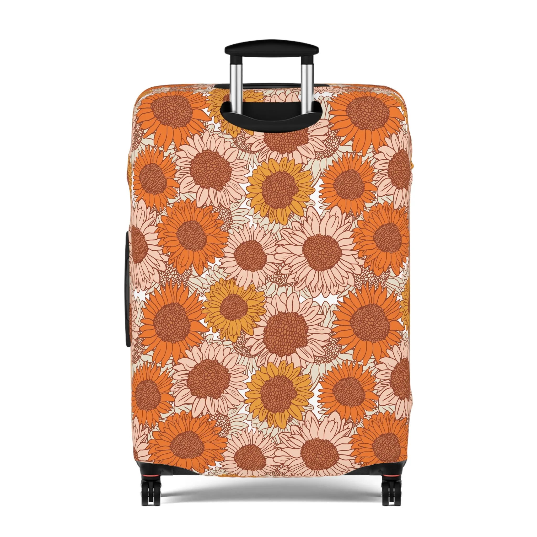 Sunflower Luggage Cover - Stylish Floral Suitcase Cover