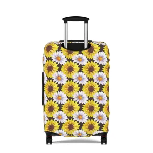 Sunflower Luggage Cover - Stylish Floral Suitcase Cover