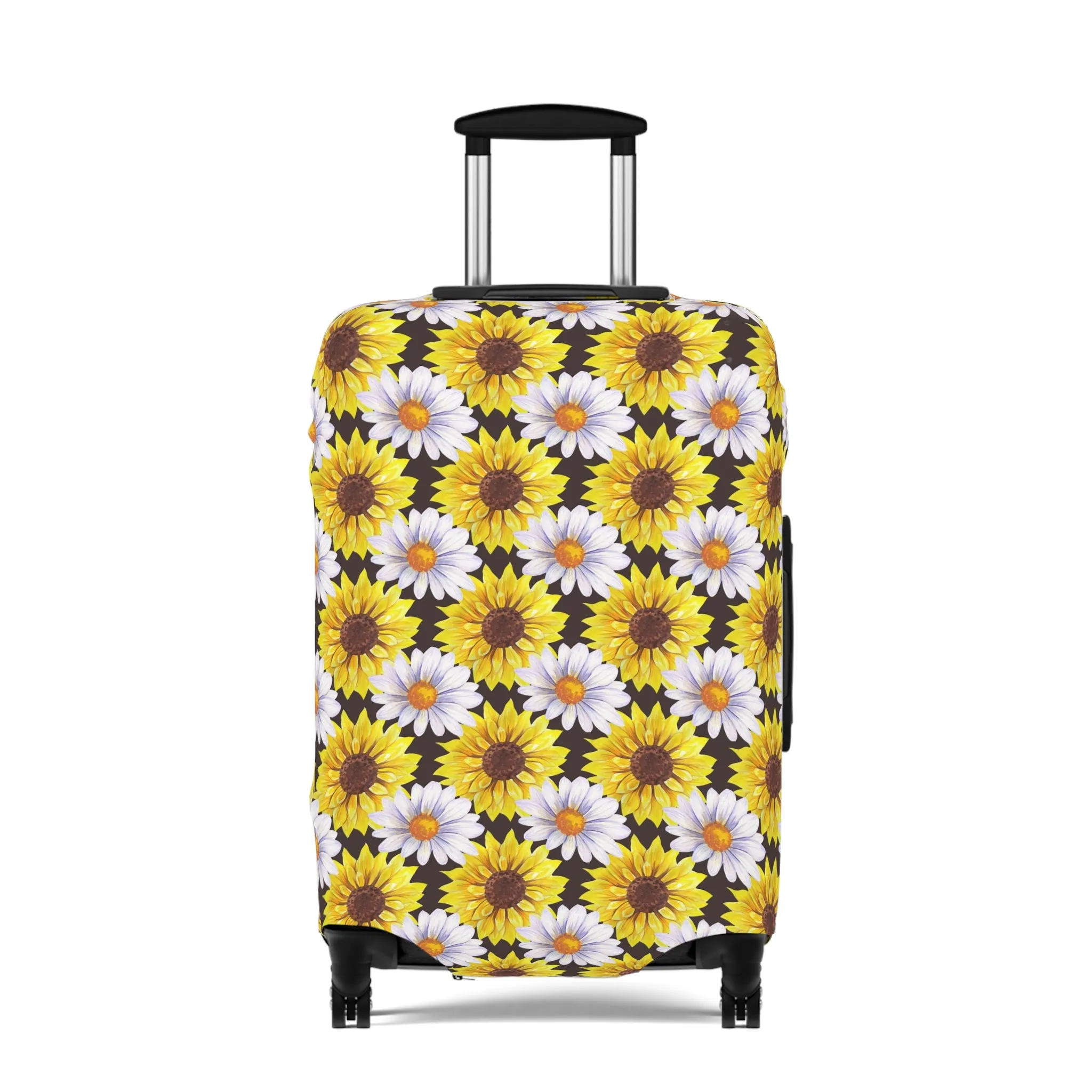 Sunflower Luggage Cover - Stylish Floral Suitcase Cover