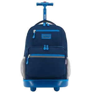 Sunlight Rolling Backpack (18 Inch) in Navy - Final Sale