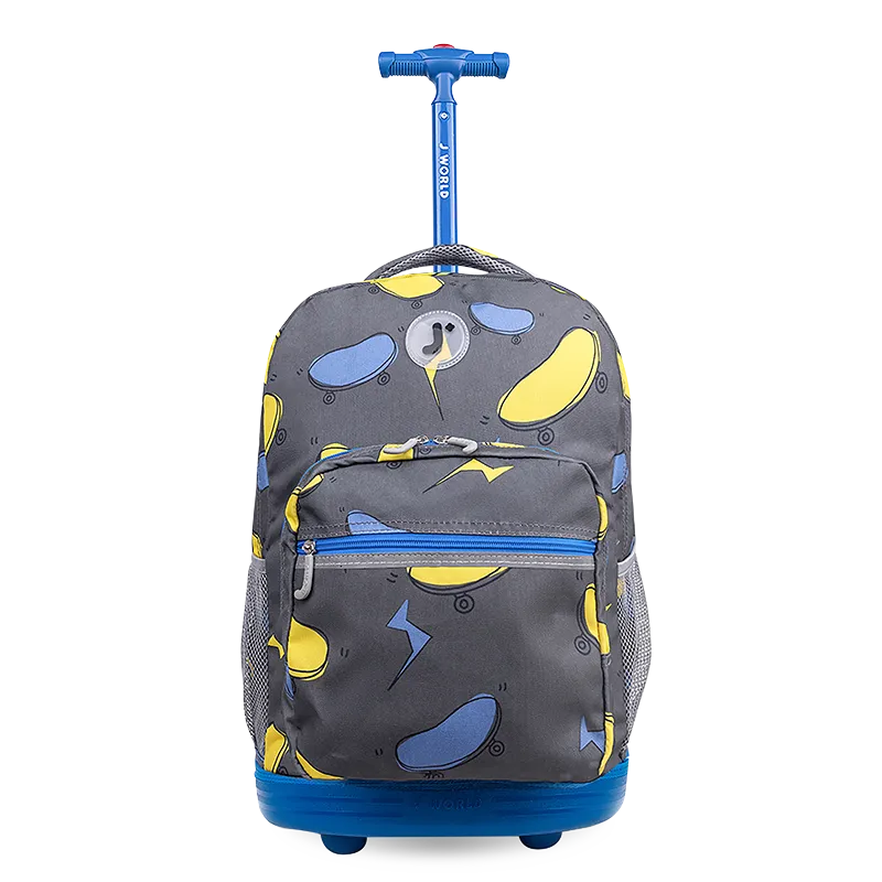 Sunrise Rolling Backpack (18 Inch) in Liteboard
