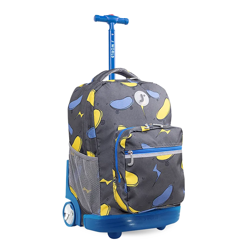 Sunrise Rolling Backpack (18 Inch) in Liteboard