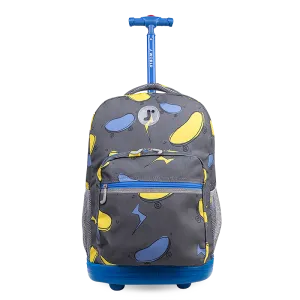 Sunrise Rolling Backpack (18 Inch) in Liteboard