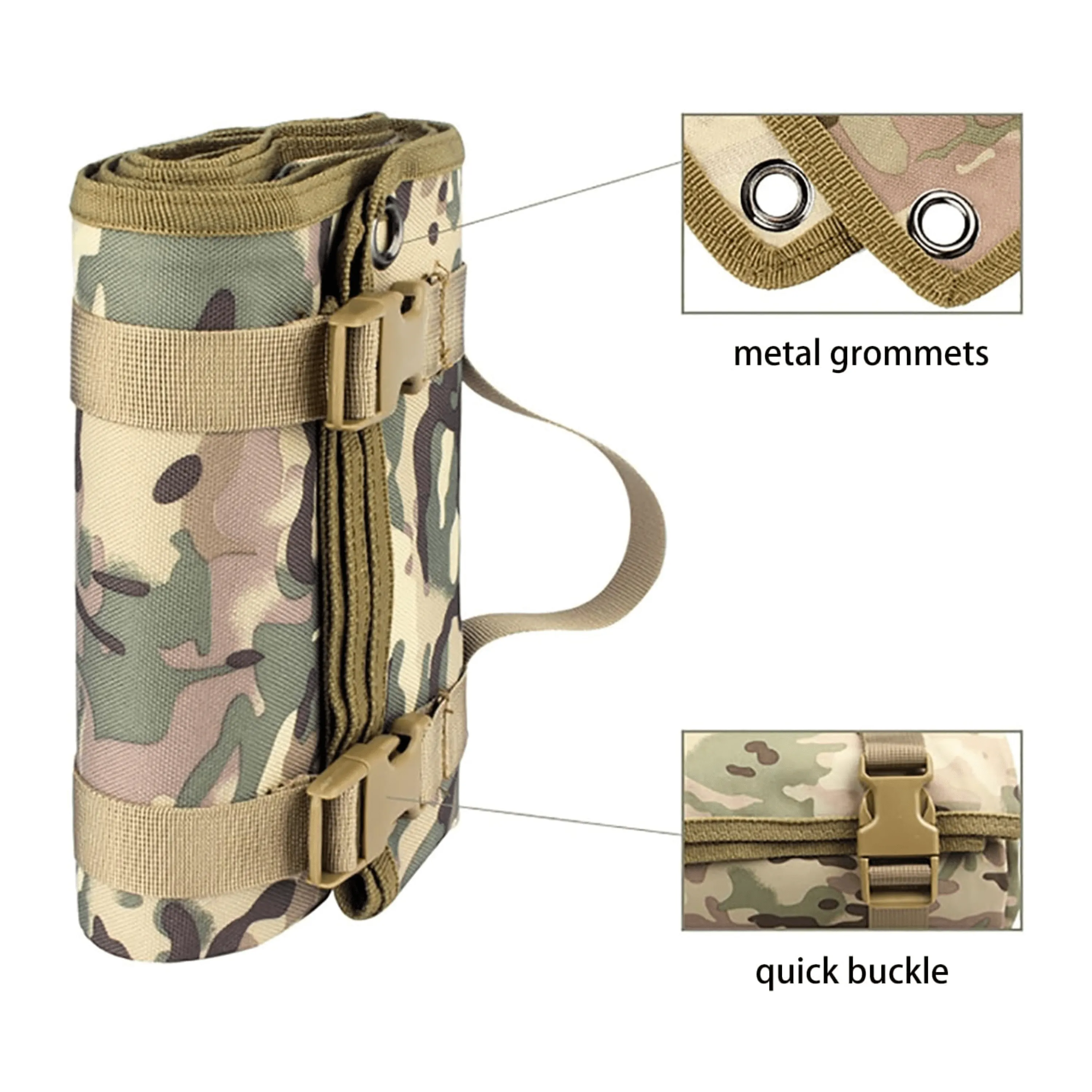Tactical Shooting Mat Outdoor Shooting Gun Mat Non-Slip and Durable
