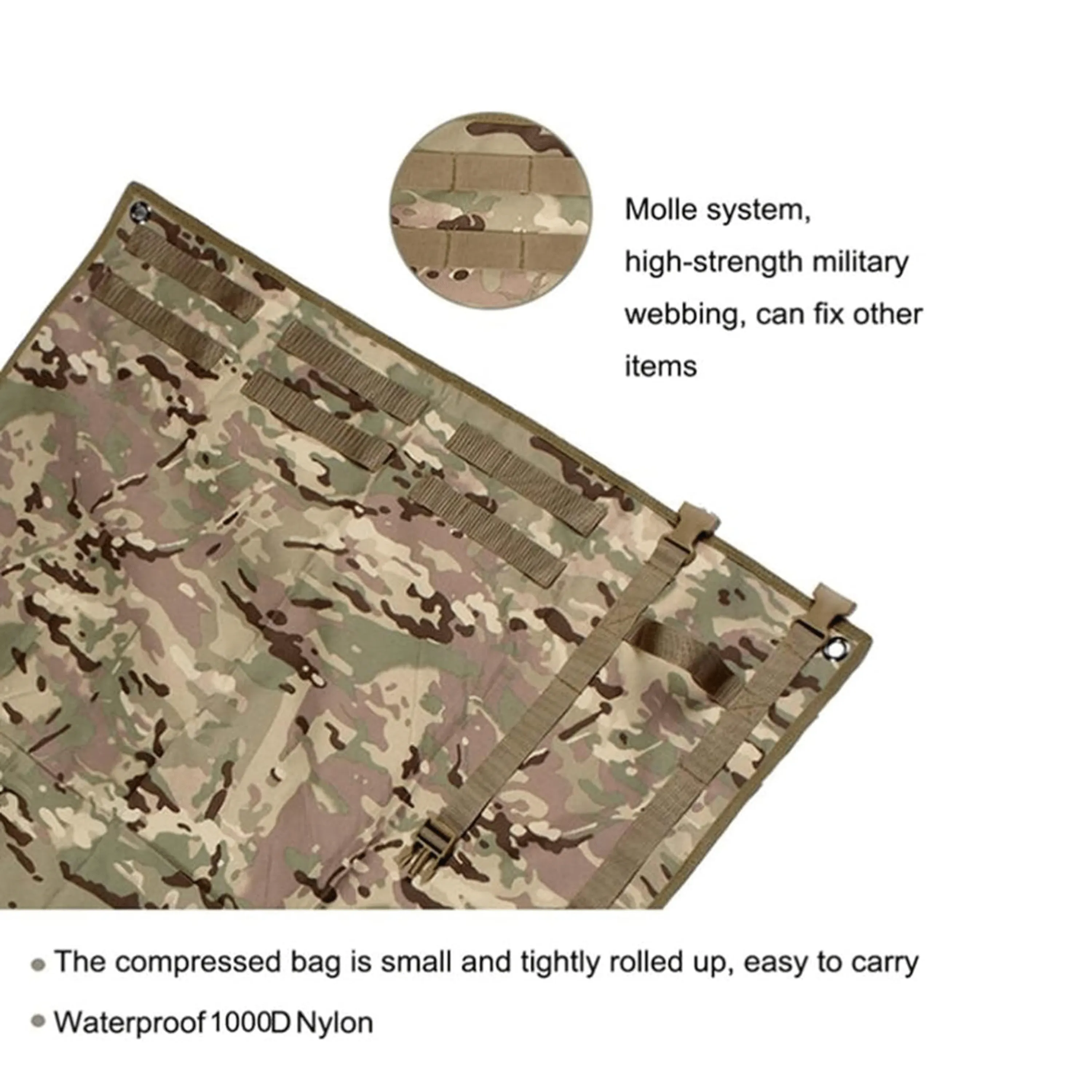 Tactical Shooting Mat Outdoor Shooting Gun Mat Non-Slip and Durable