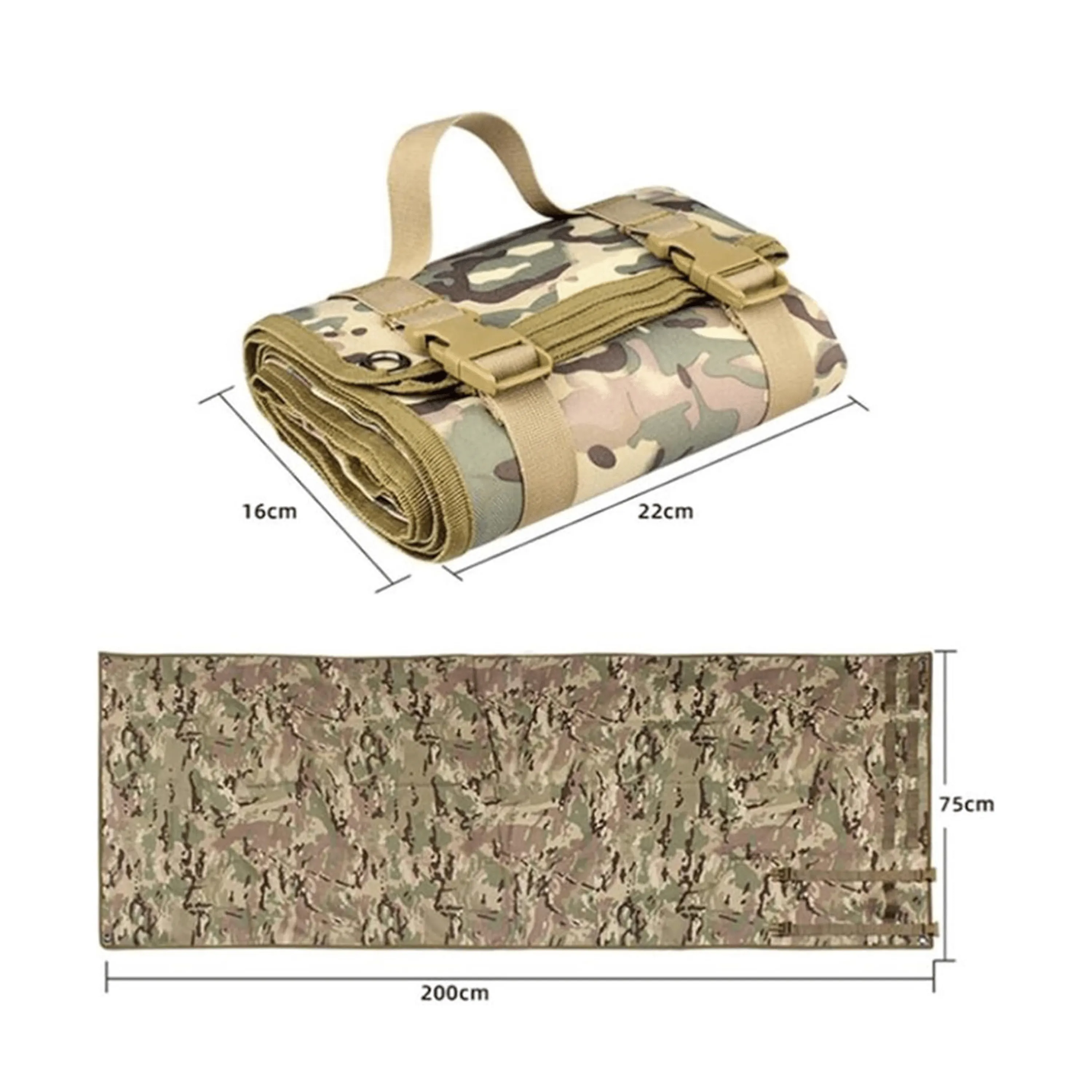 Tactical Shooting Mat Outdoor Shooting Gun Mat Non-Slip and Durable