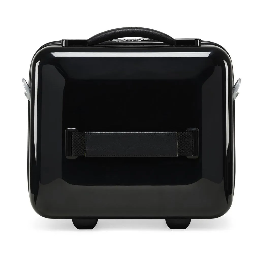Ted Baker Take Flight Zebra Cosmetic Case Vanity BlacknWhite