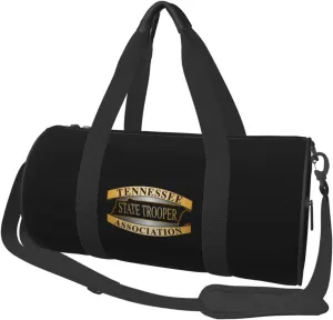 Tennessee State Troopers Association Travel Luggage Duffel Bag Sports Rolling Foldable Duffel Bag
