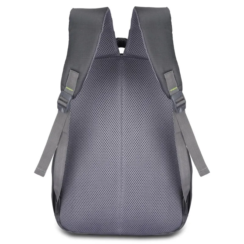 THE CLOWNFISH Digitech Series Laptop Backpack - Water Resistant, Multi-Compartment | 27L | Grey