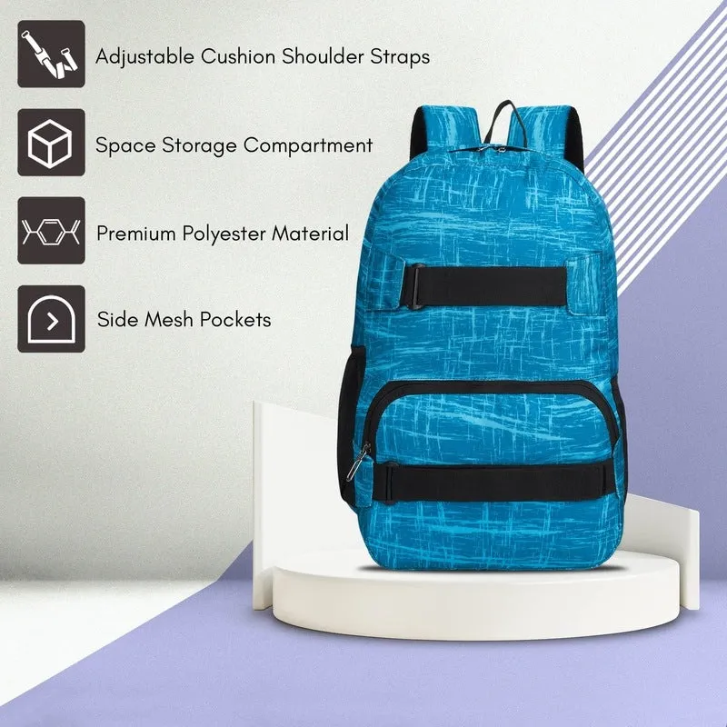 THE CLOWNFISH Hamilton Polyester Laptop Backpack | 18 Litres | Grey