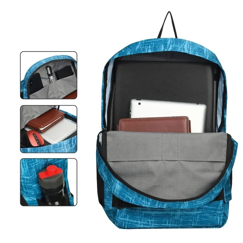 THE CLOWNFISH Hamilton Polyester Laptop Backpack | 18 Litres | Grey