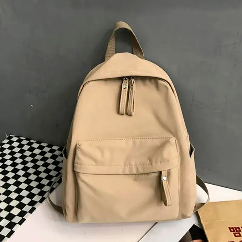 themeisles Basic Soft Color College Backpack