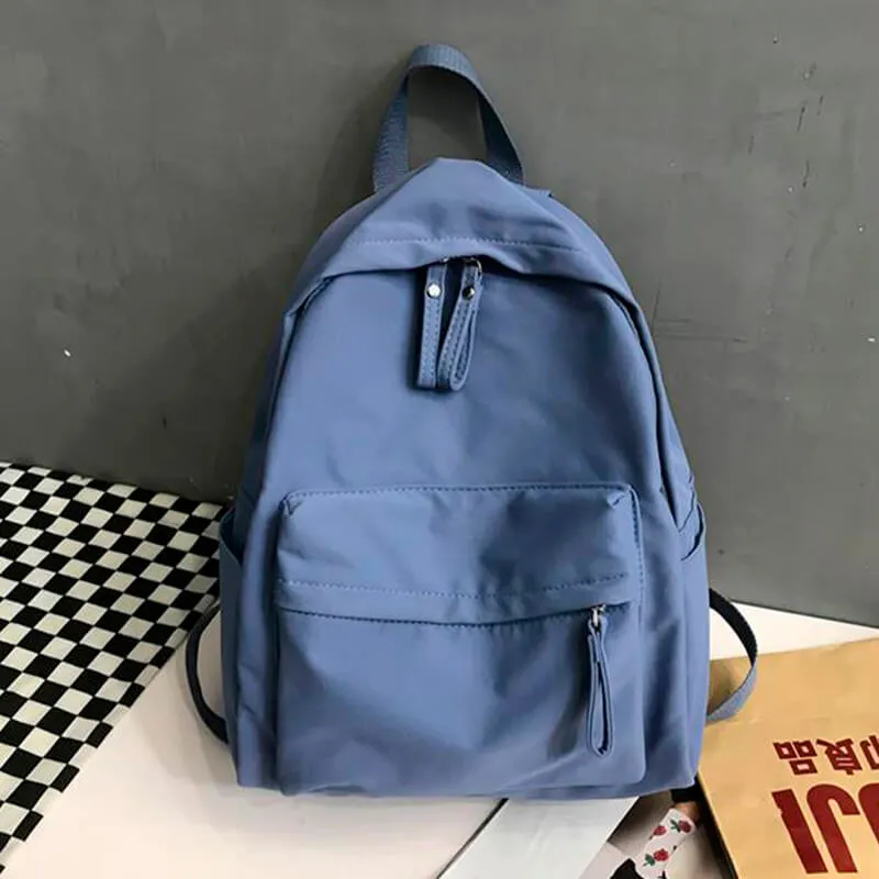themeisles Basic Soft Color College Backpack
