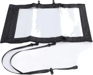 Transparent Map Storage Bag Water - Tested Folding Storage Pouch with Removable Waist Belt for Outdoor Hiking Camping Travel