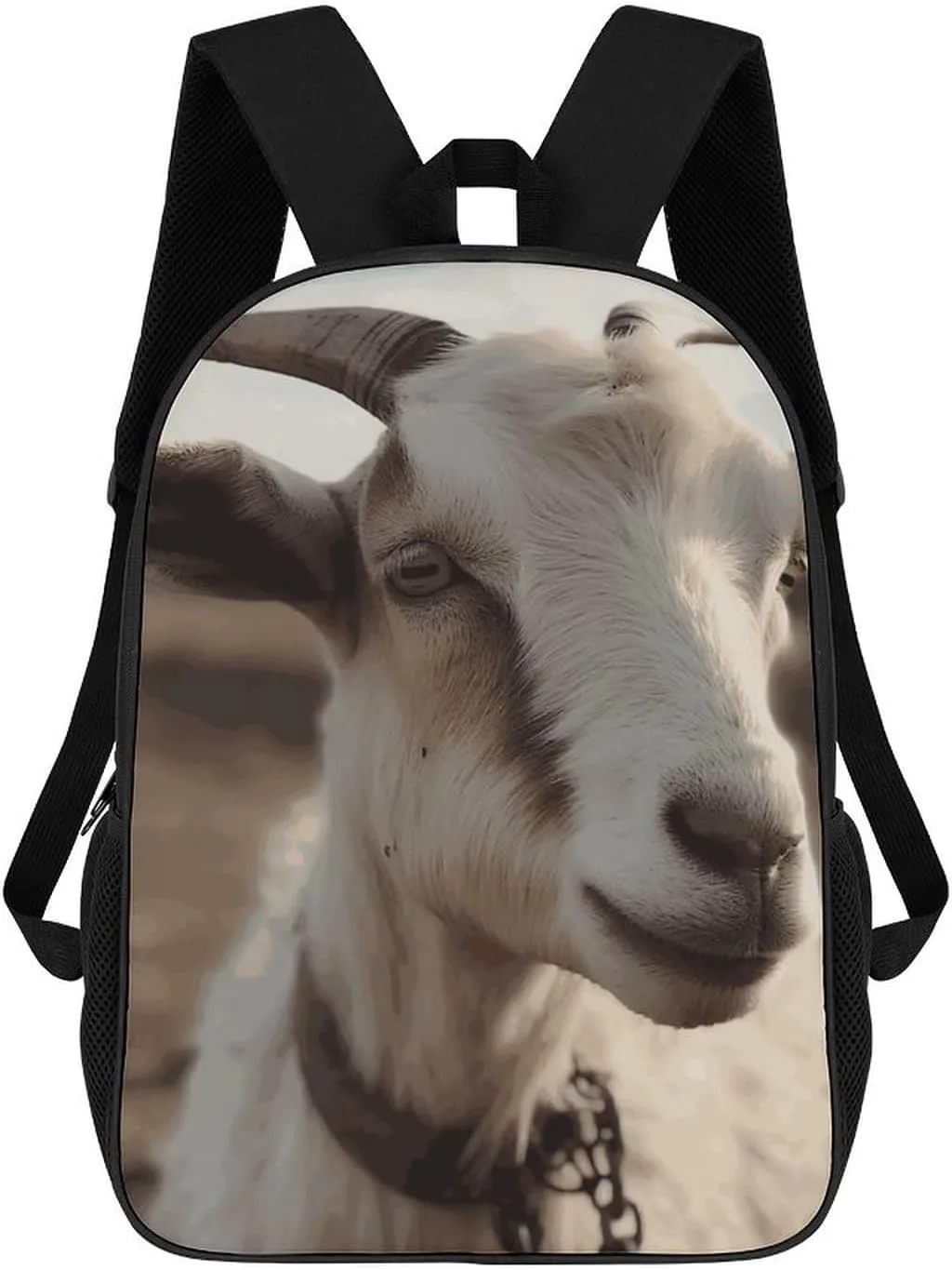 Travel Backpack for Men Laptop Backpack Carry on Backpack Goat on Hillside Casual Daypack Computer Bag