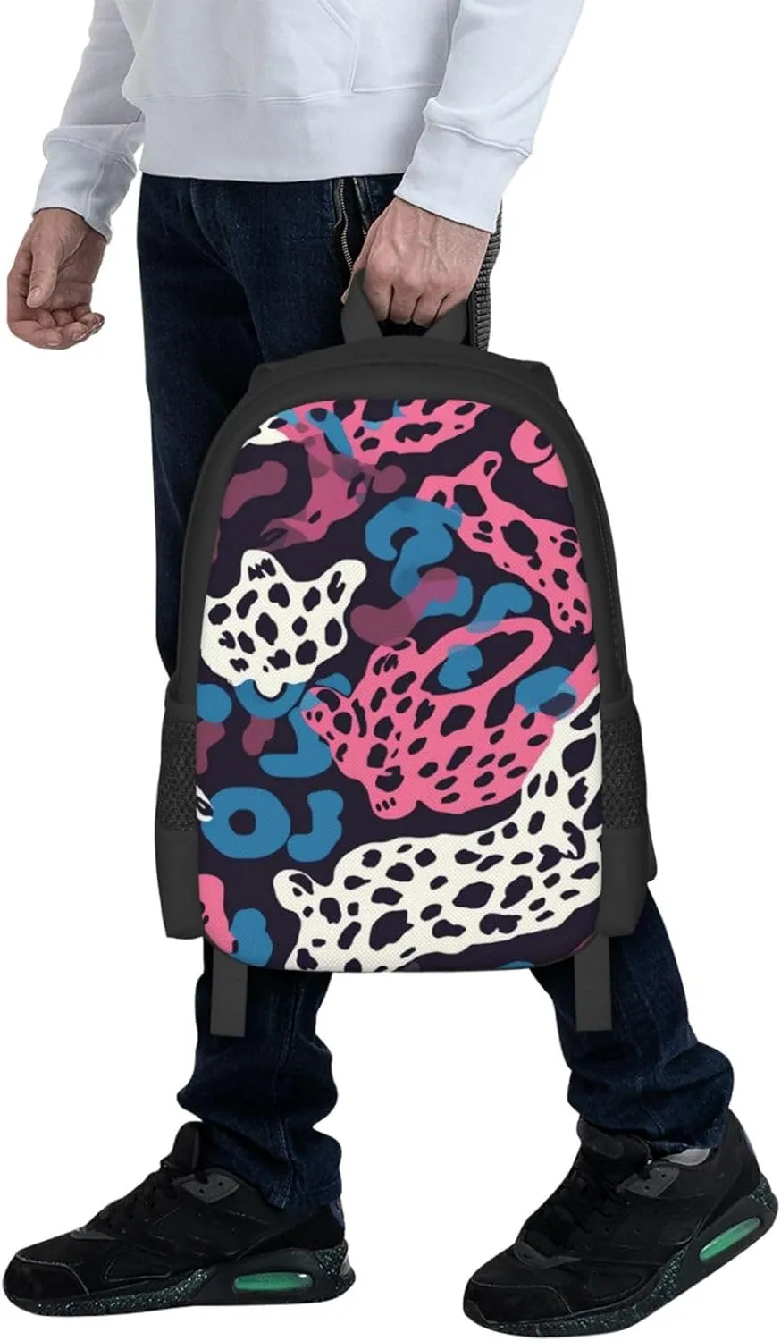 Travel Backpack for Women Men Laptop Backpack 15.6 Inch Computer Bag Blue panther Carry on Backpack