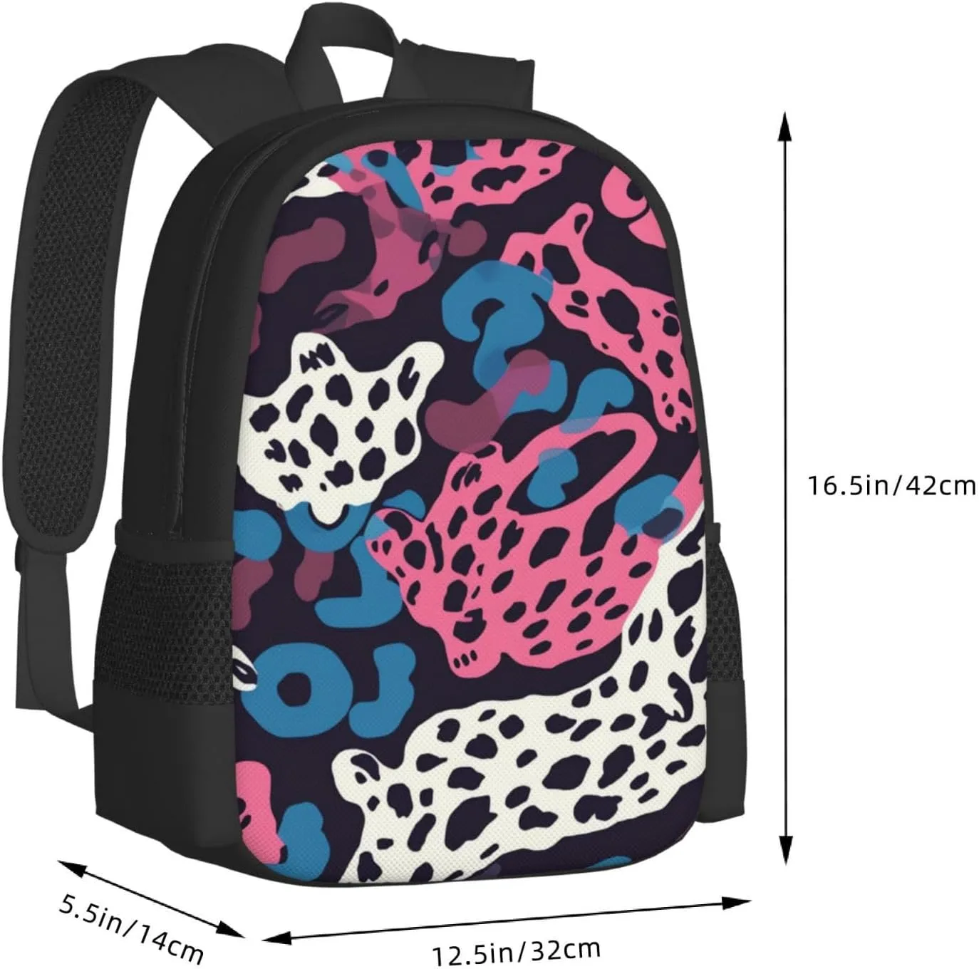 Travel Backpack for Women Men Laptop Backpack 15.6 Inch Computer Bag Blue panther Carry on Backpack