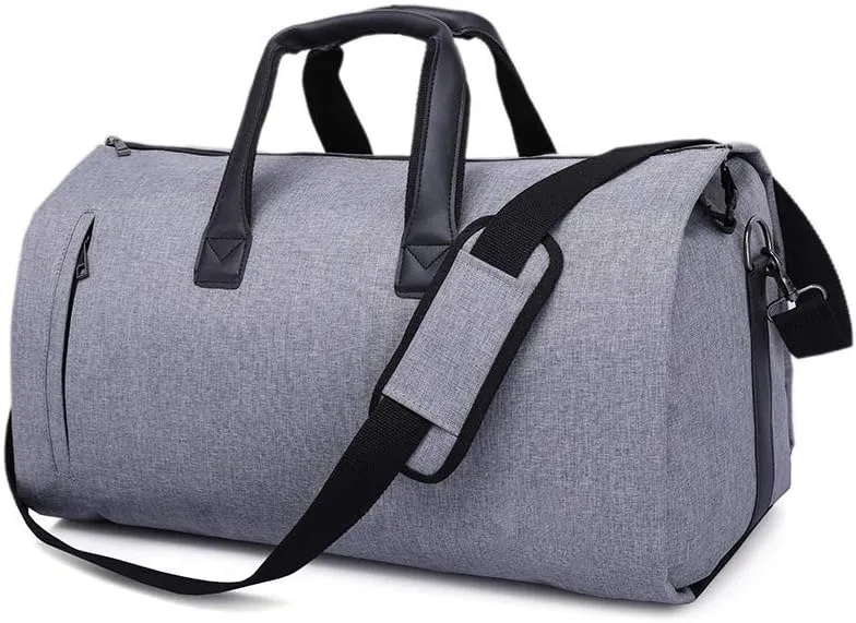 Travel Duffel Bag,Foldable Weekender Bag with Shoes Compartment for Men Women,Sport Carryon Tote Bags Water-Proof & Tear Resistant