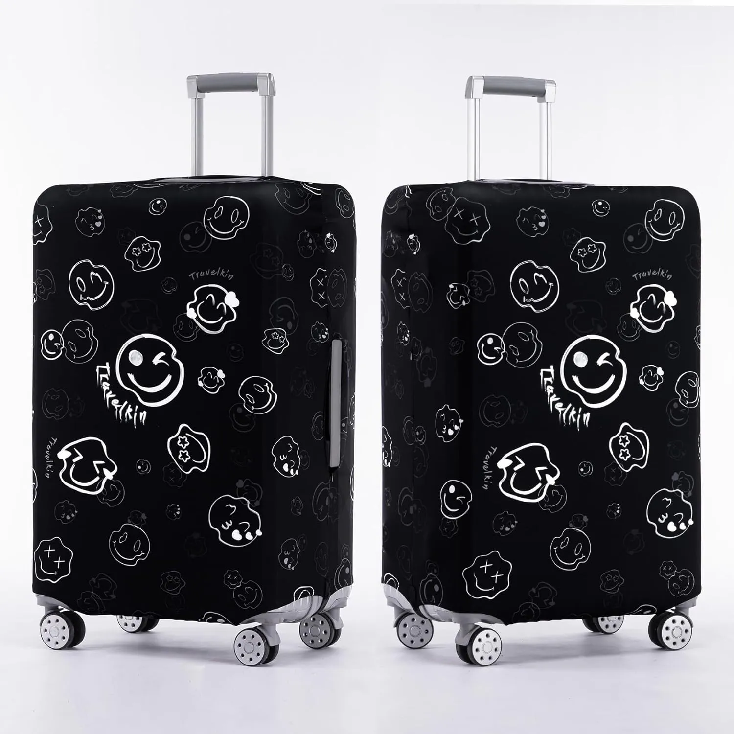 TRAVEL KIN Luggage Covers For Suitcase Tsa Approved,Suitcase Cover Protector Fit 29-32 Inch Luggage