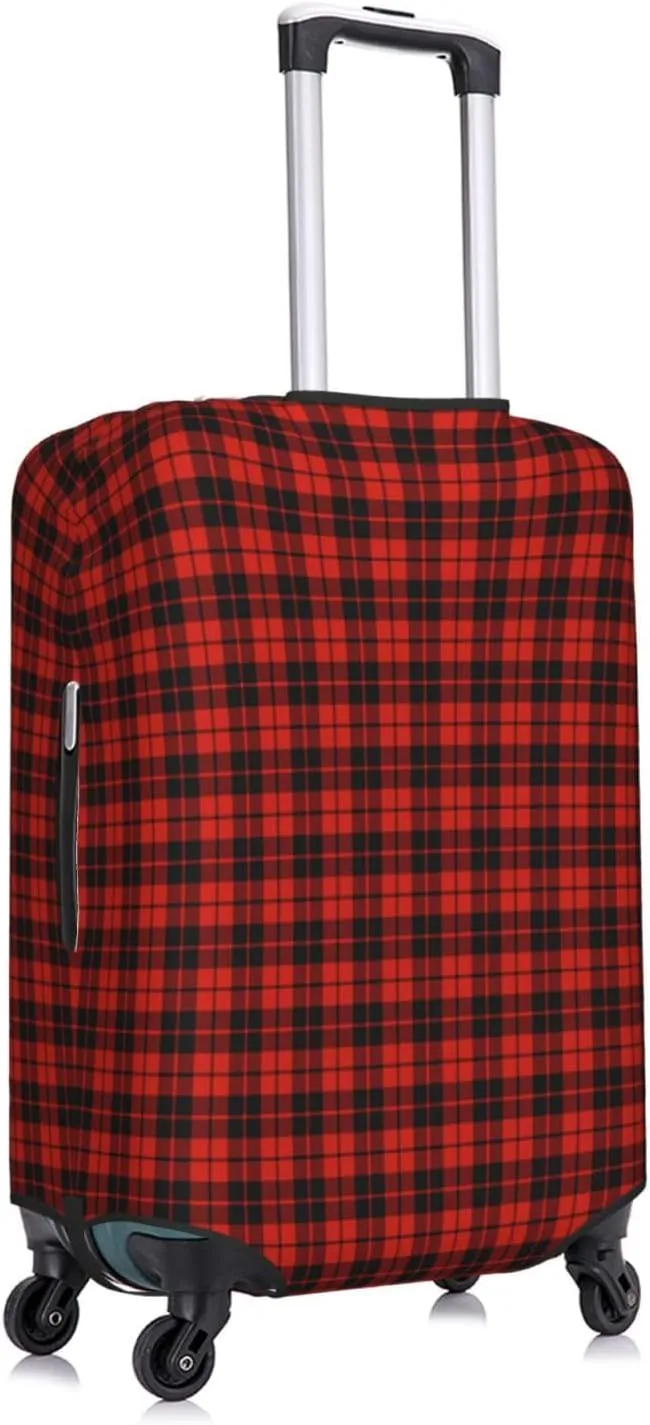 Travel Luggage Cover, Ettrick District Tartan Suitcase Protector Fits 18-32 Inch Baggage Cover Small