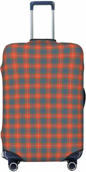 Travel Luggage Cover, Fraser Dress Ancient Tartan Suitcase Protector Fits 18-32 Inch Baggage Cover Medium