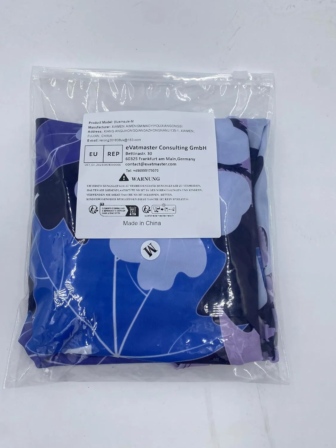 Travel Luggage Cover, Suitcase Protector Bag Fits 22-24 Inch Luggage Bluemaple