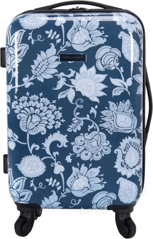 Travelers Club Bella Caronia 3 Piece or 20" Carry-On Voguish Luggage Set, Royal Pattern