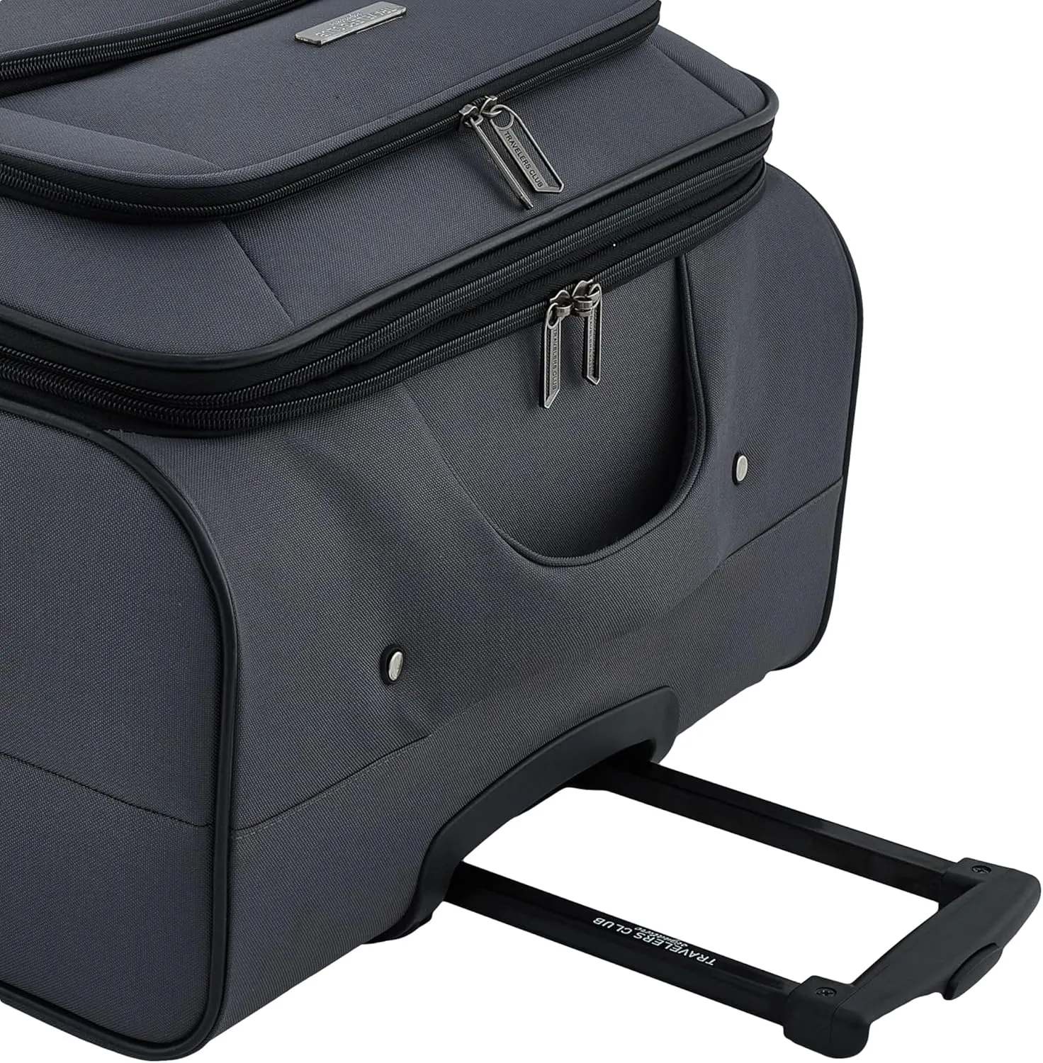 Travelers Club Soulana Luggage & Travel, Grey, 4 Piece Set