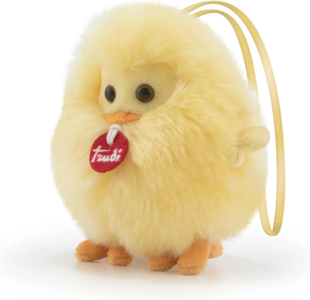 TUD37000 Chick Charm Mini Hanging Plush Yellow