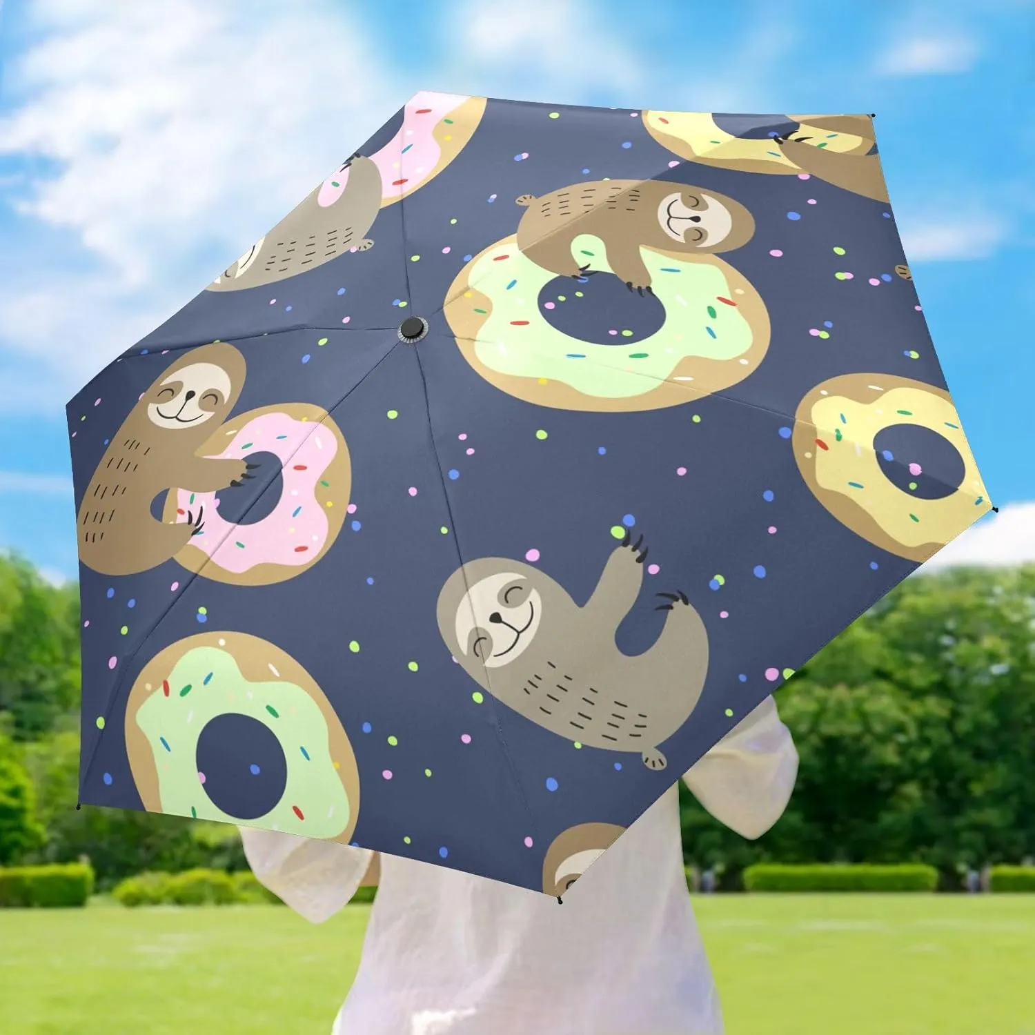 Umbrellas for Rain Travel Umbrella Windproof Small Folding Compact Mini Umbrella for Purse Lightweight Portable 1