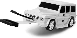 Unisex Kid's SUV Car Design, White, Medium