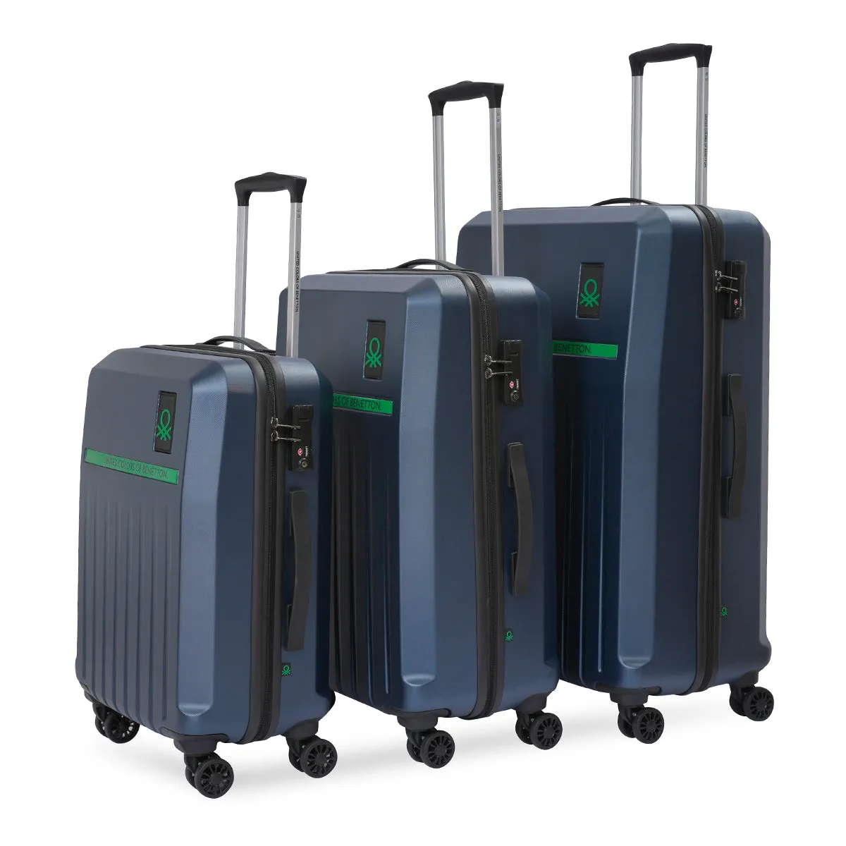 United Colors of Benetton Cobalt Hard Luggage
