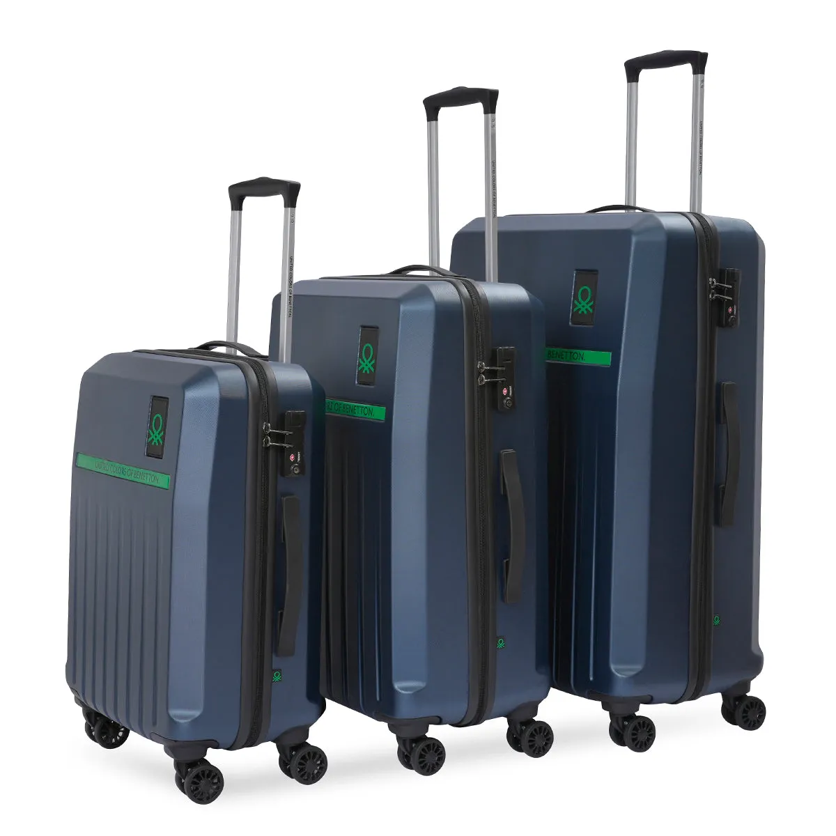 United Colors of Benetton Cobalt Hard Luggage