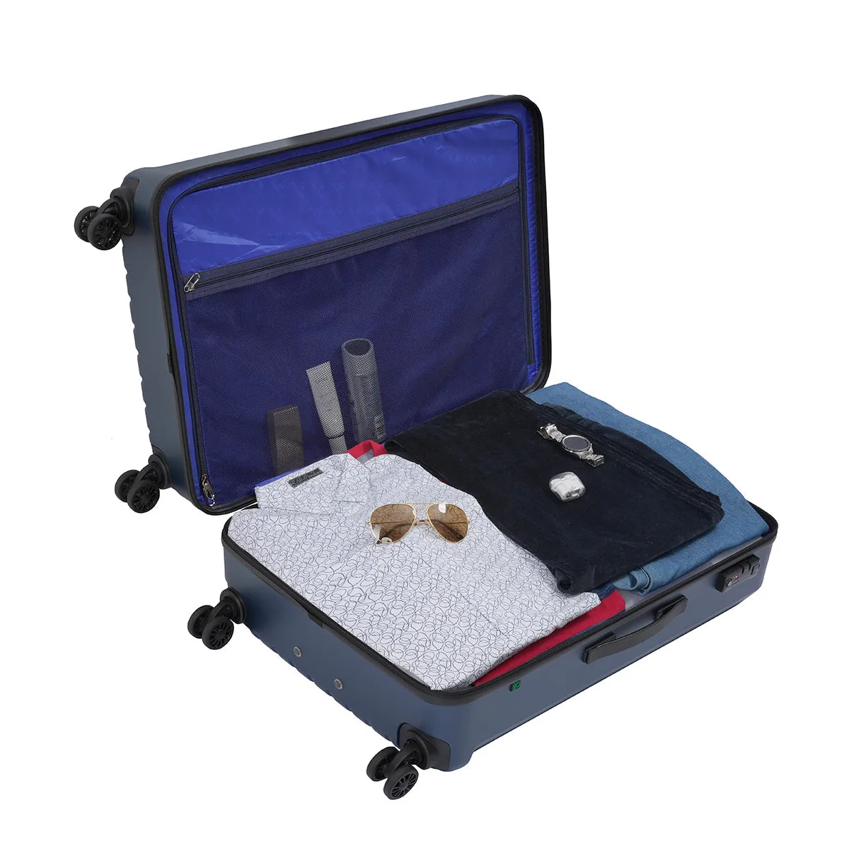 United Colors of Benetton Cobalt Hard Luggage