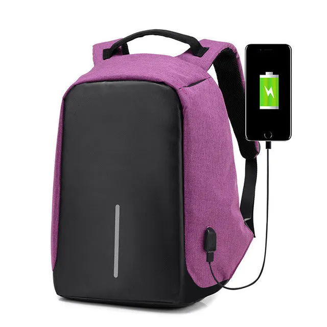 USB Anti-theft Backpack Men Laptop Worldwide delivery Charging Backpacks Teenagers Hurry, ends soon For