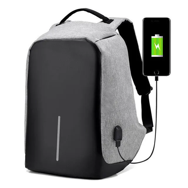 USB Anti-theft Backpack Men Laptop Worldwide delivery Charging Backpacks Teenagers Hurry, ends soon For