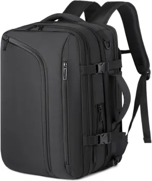 Vacuum Backpack with Pump, 36 to 55L Expandable Backpacks, Dry Wet Separation Vacuum Seal Compression Backpack, Travel Vacuum Bags, Vacuum Compression Bag for Travel Business