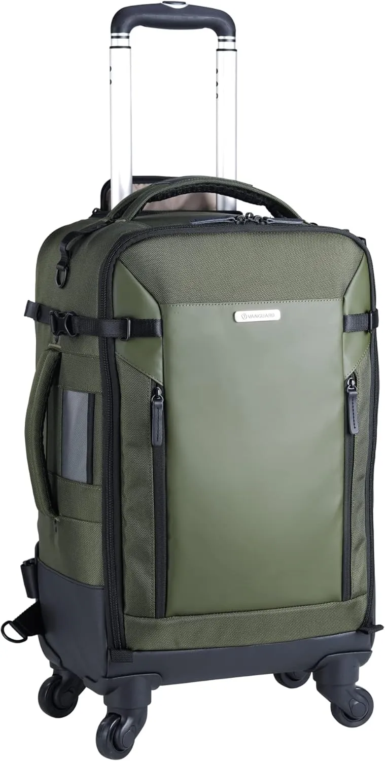 Vanguard VEO Select 58T Trolley Bag/Backpack for Pro DSLR/Mirrorless Cameras - Green