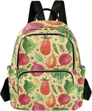 Vegetable Turnip Radish 14 Inch trendy, stylish diaper bag backpack women fashion backpack for school&nurse