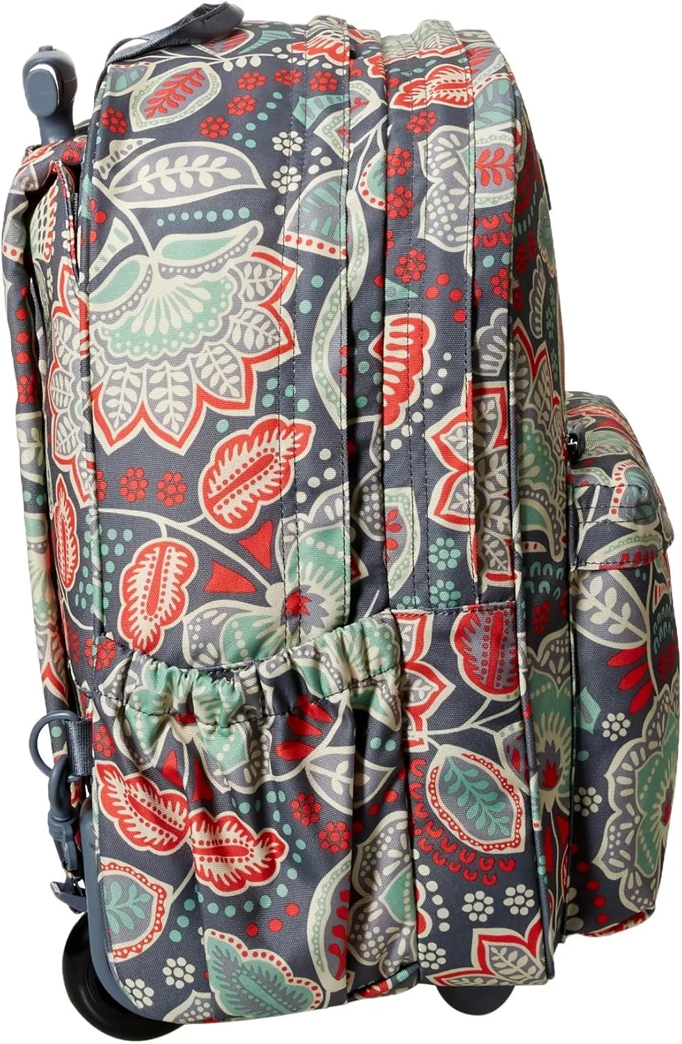 Vera Bradley Women's Lighten Up Rolling Backpack, Nomadic Floral, One Size