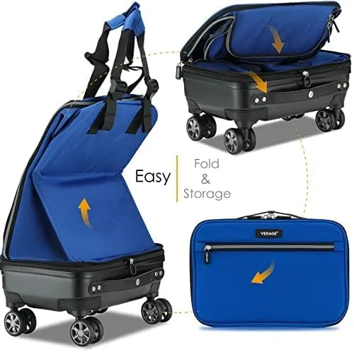 VERAGE Luxe Foldable Suitcase - Large