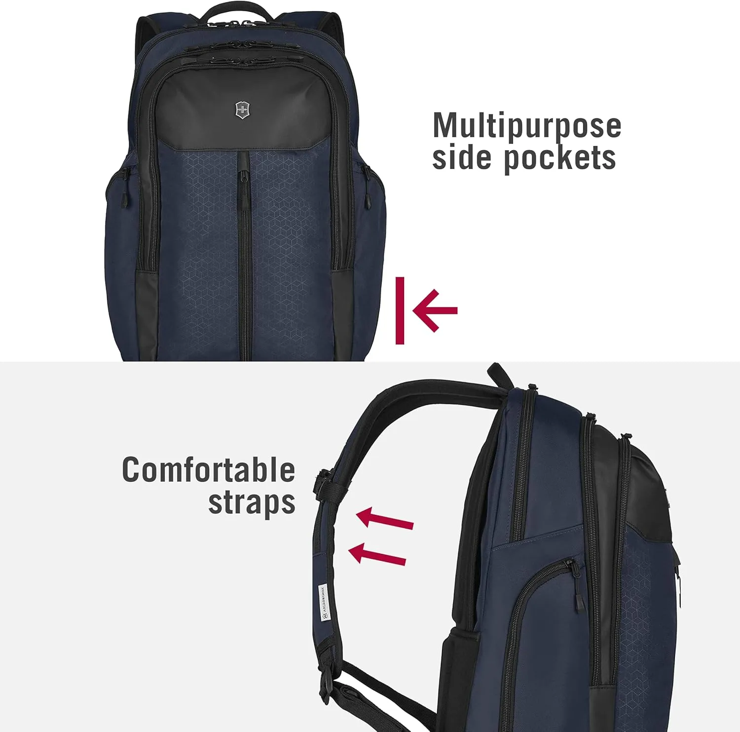 Victorinox Altmont Original Vertical-Zip Laptop Backpack - Travel Backpack for 17" Laptop - Premium Travel Accessory - 24 Liters, Blue