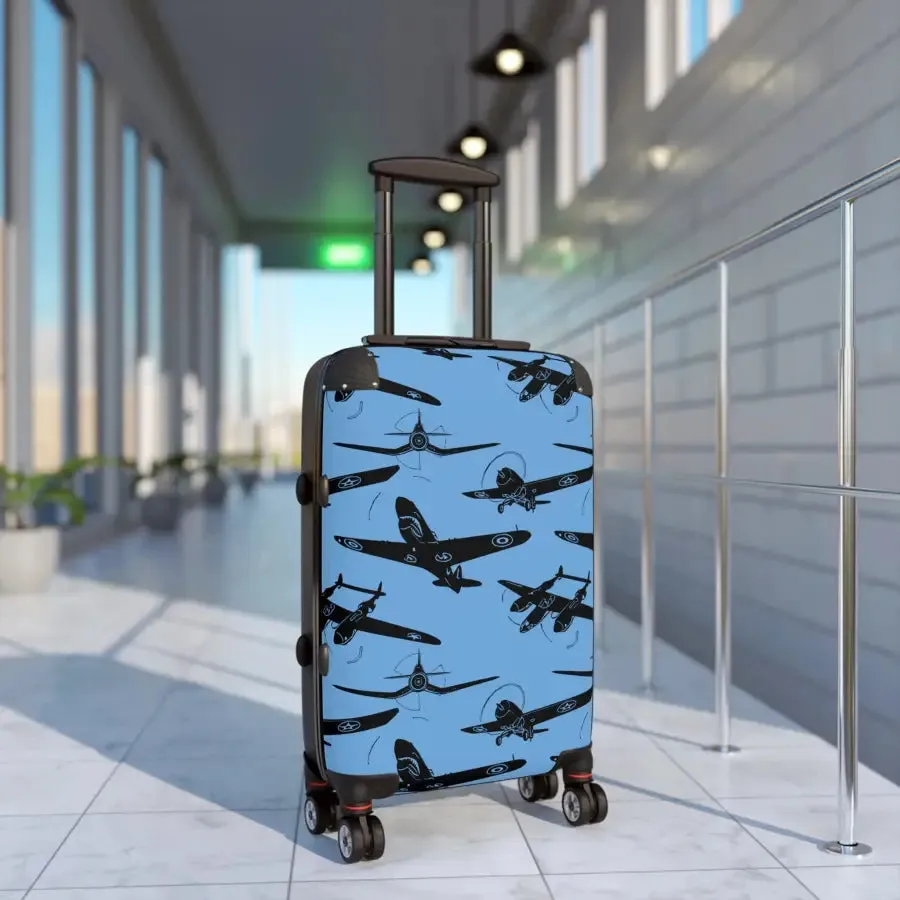 Vintage Airplane Carry-On Suitcase
