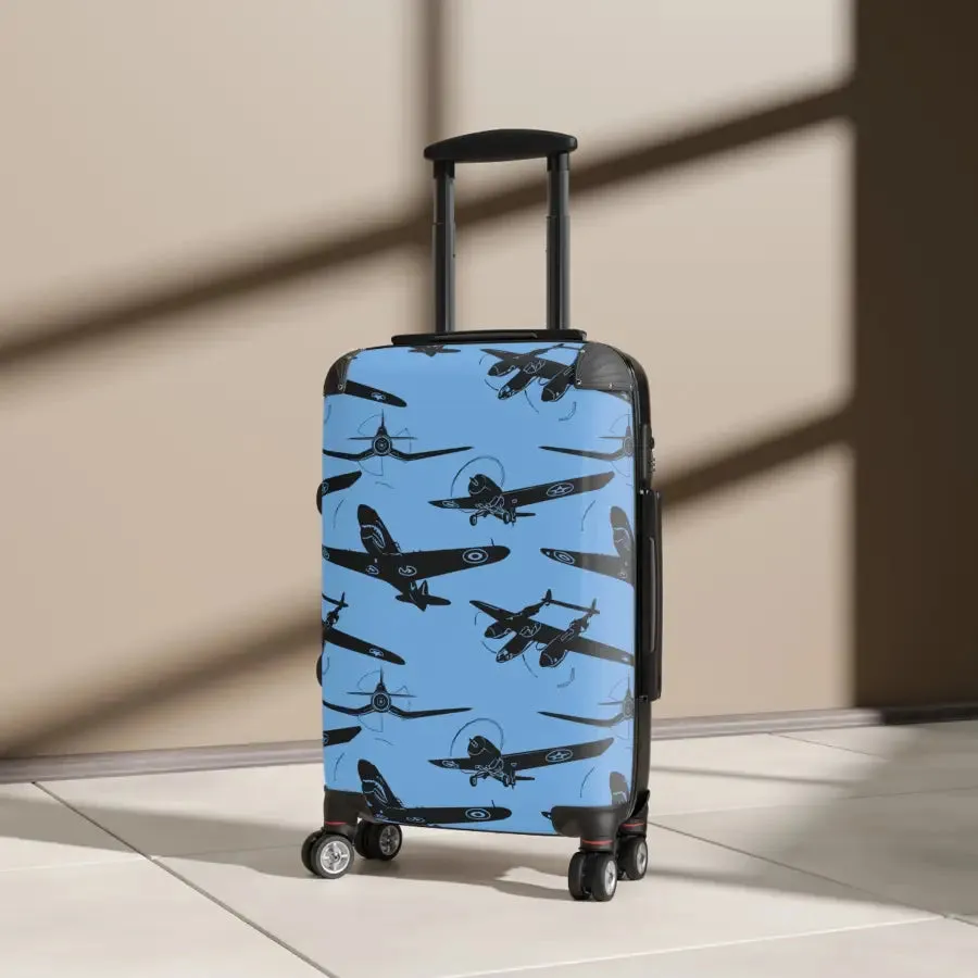 Vintage Airplane Carry-On Suitcase
