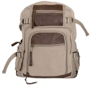 Vintage Londoner Commuter Daypack - Khaki
