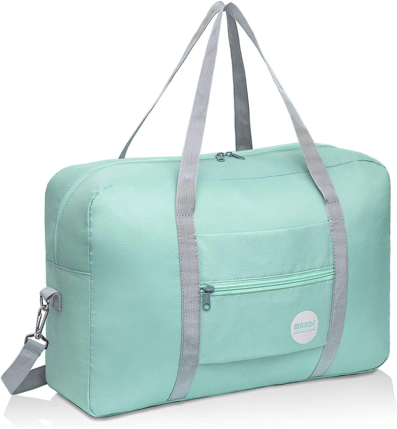 WANDF For Spirit Airlines Personal Item Bag 18x14x8 Travel Duffel Bag Underseat Foldable Carry-on Luggage for Women