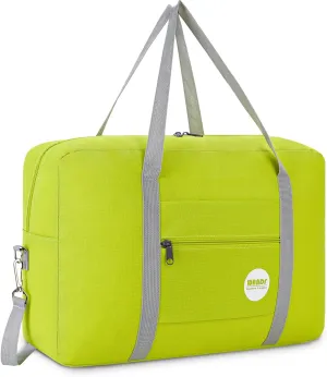 WANDF For Spirit Airlines Personal Item Bag 18x14x8 Travel Duffel Bag Underseat Foldable Carry-on Luggage for Women